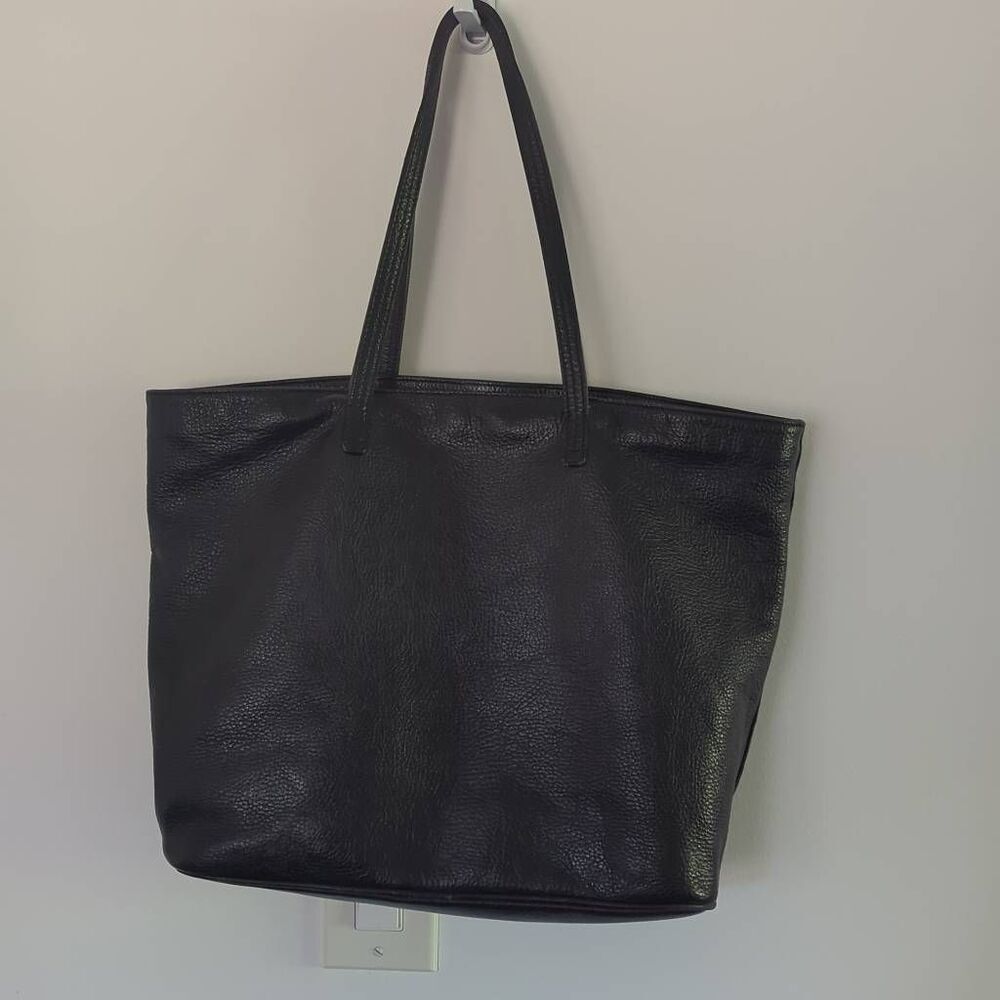 JohnnyWas Black Pebbles Leather Tote - Picture 5 of 10